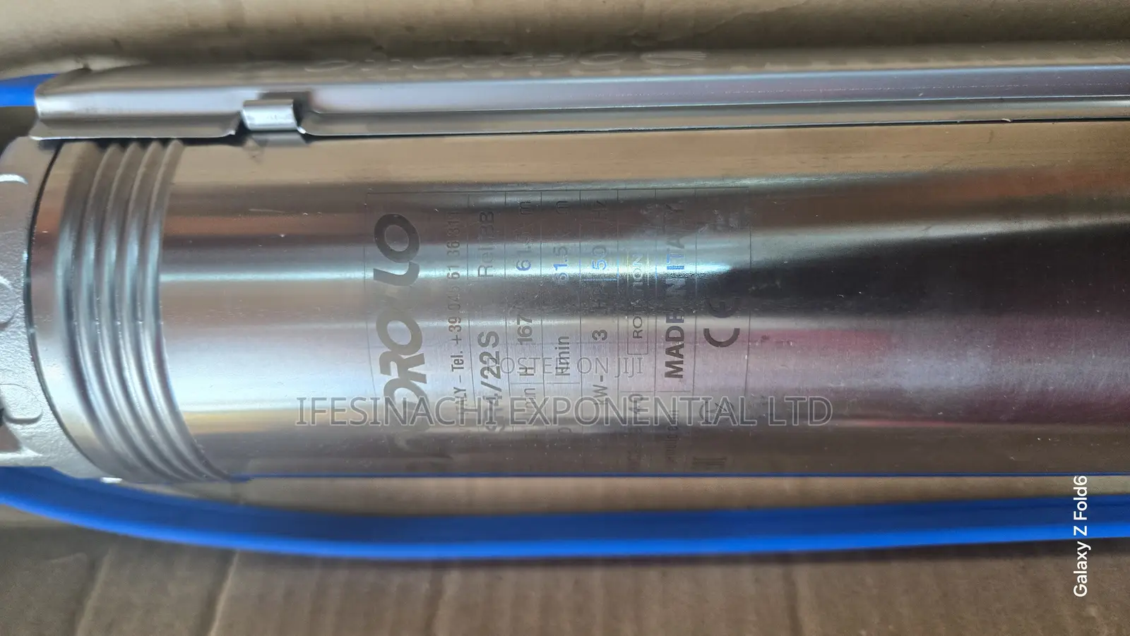 3hp / 3 Phase Pedrolo Submersible Pump