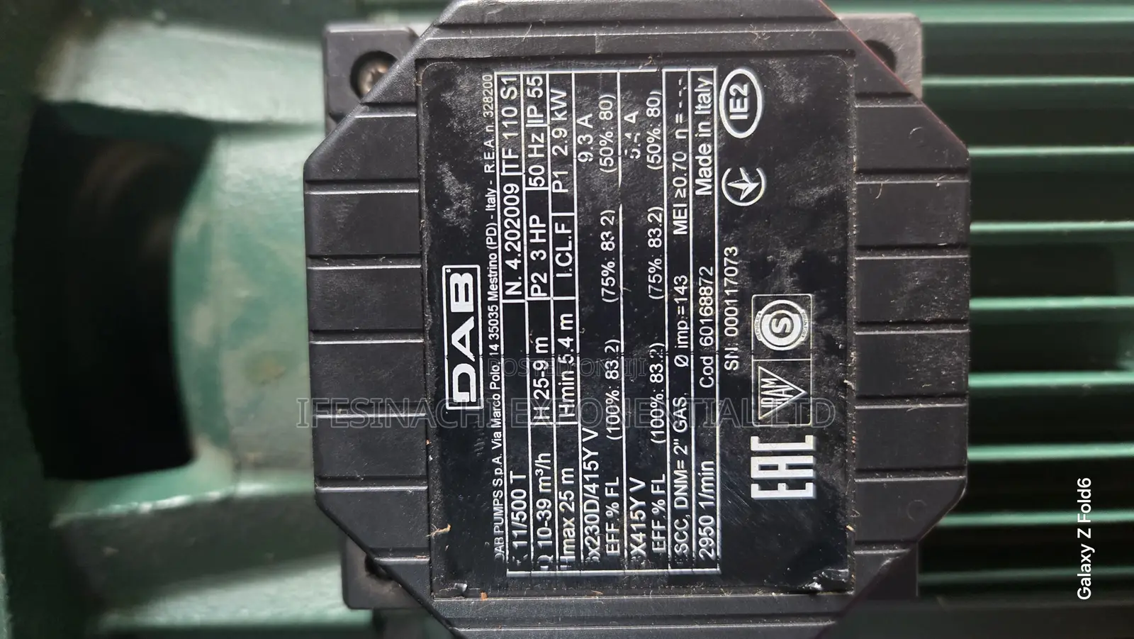 3hp/3phase Dab Centrifugal Pump