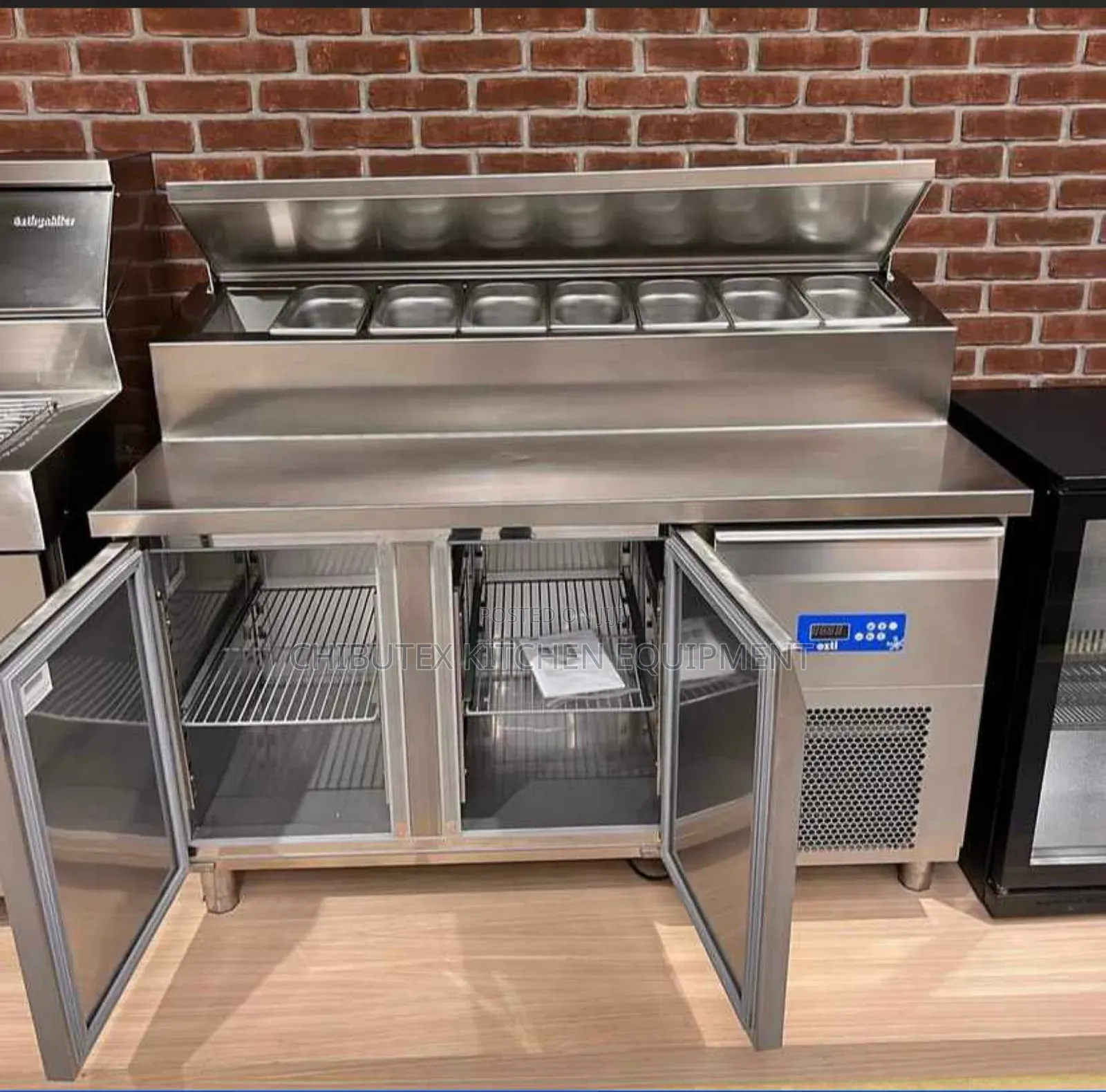 Industrial Under Bar Chiller Machine 2doorb