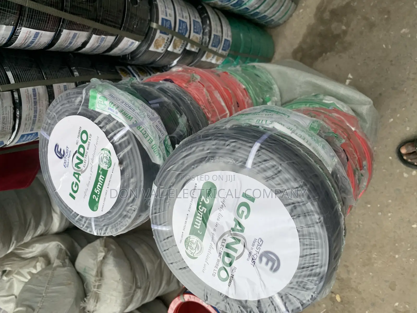 2.5mm Pure Copper Single Wire