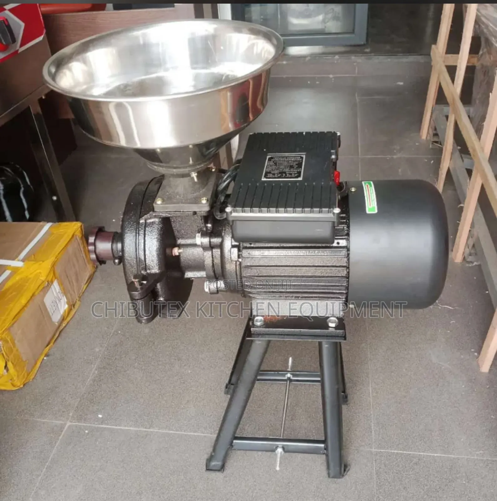 Industrial Grinder Wat and Dry Black Color