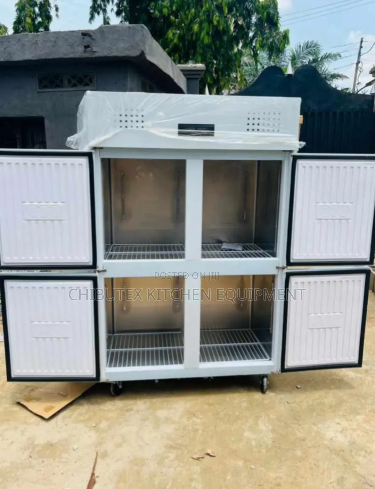 Industrial 4 Door Freezer