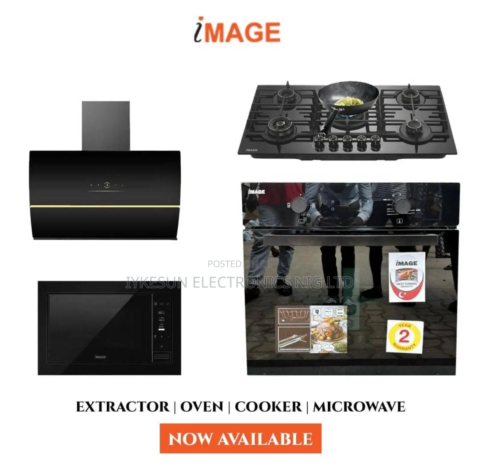 Original Image Kitchen Appliances in Set of Microwave Cooker