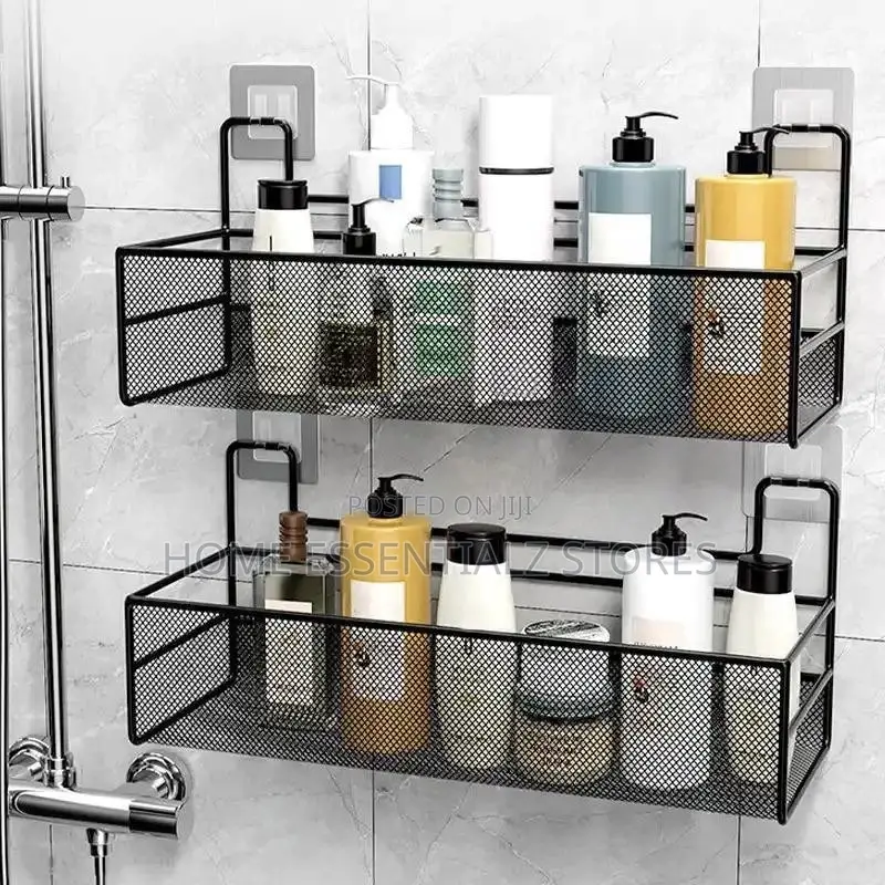 2 Pieces Set of Bathroom Toilet Organizer Shelves