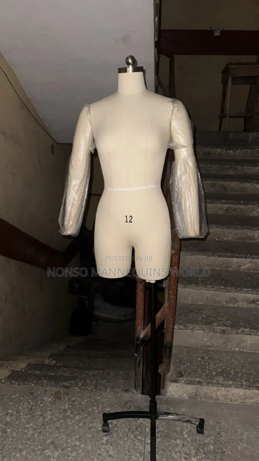 Female Fully Pinnable Dress From With Hands