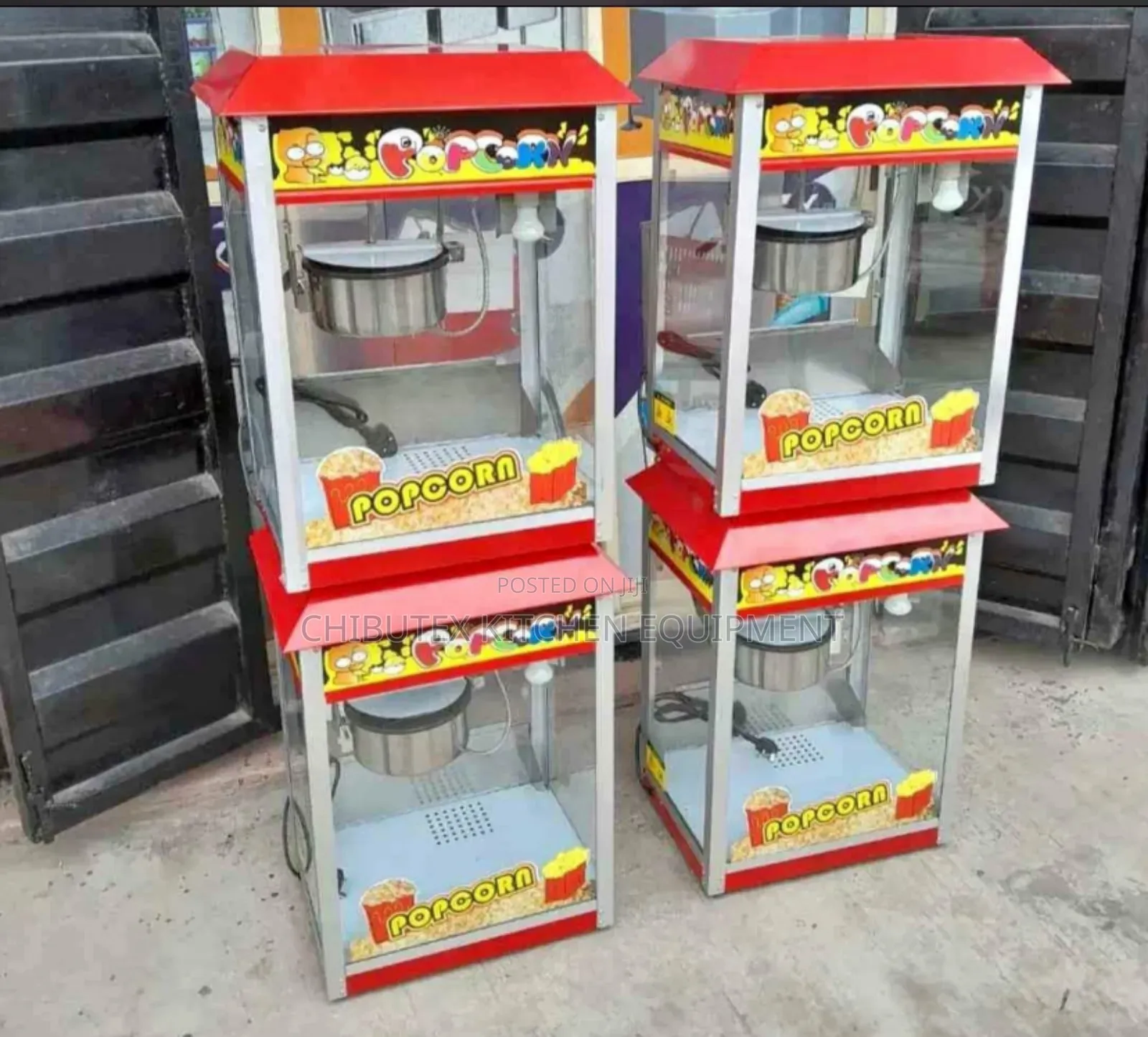 Industrial Popcorn Machine