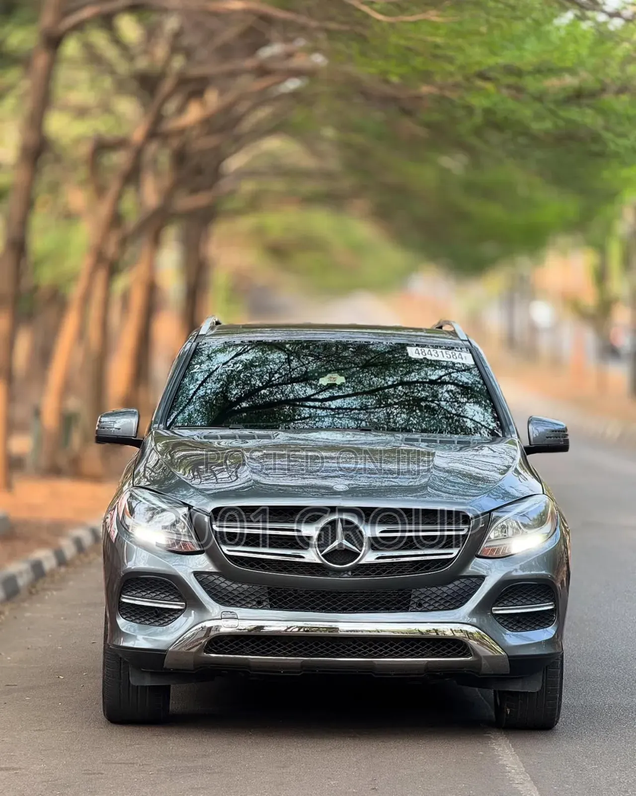 Mercedes-Benz GLE-Class GLE 350 2017 Gray