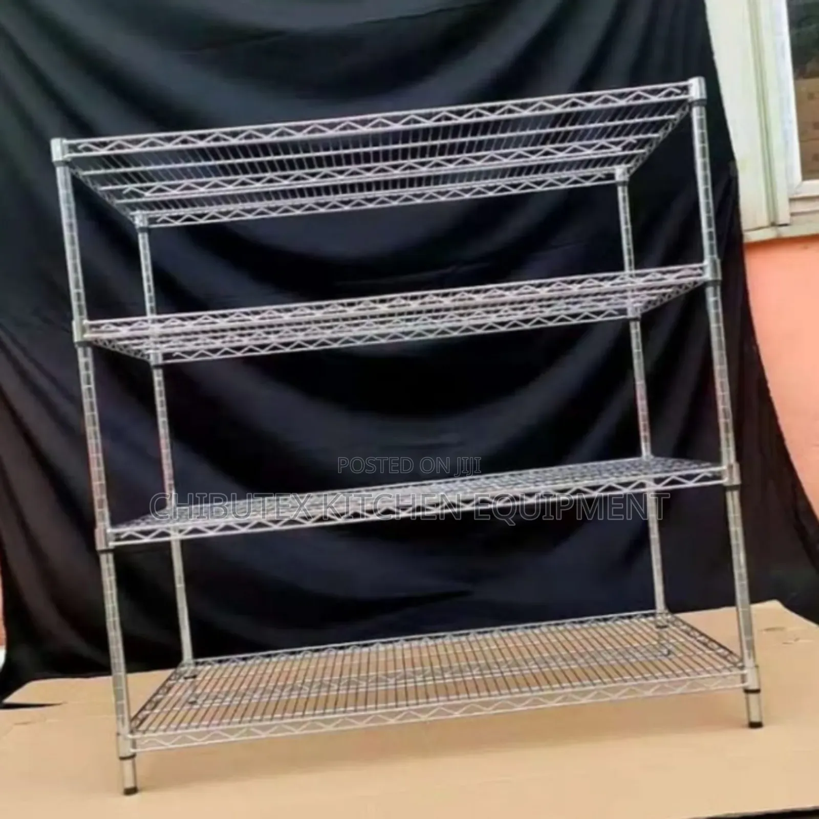 Industrial Wire Bread Rack 5 Feet