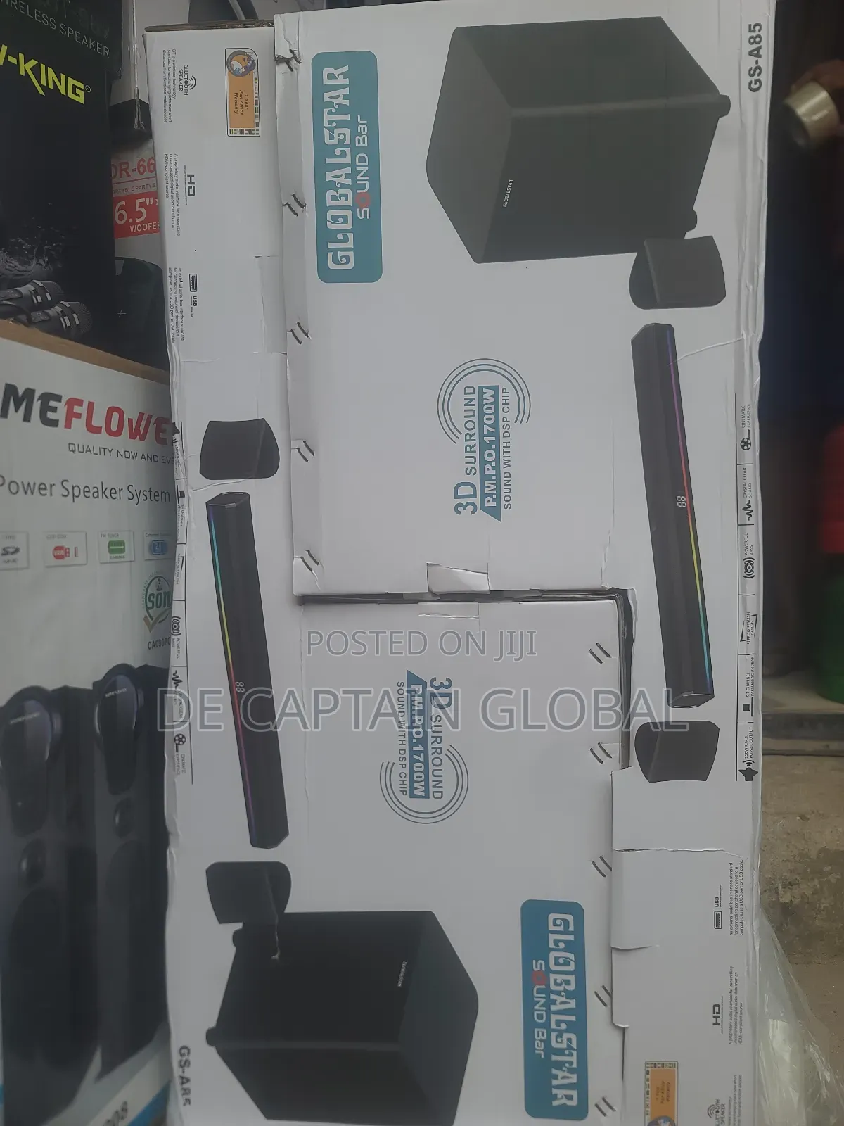 Globalstar Xboom Bluetooth Soundbar System 1700watts