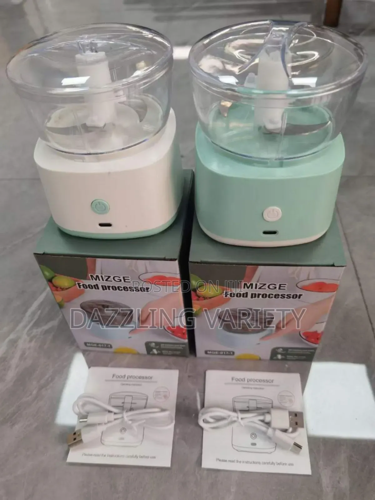 Rechargeable Mini Food Processor