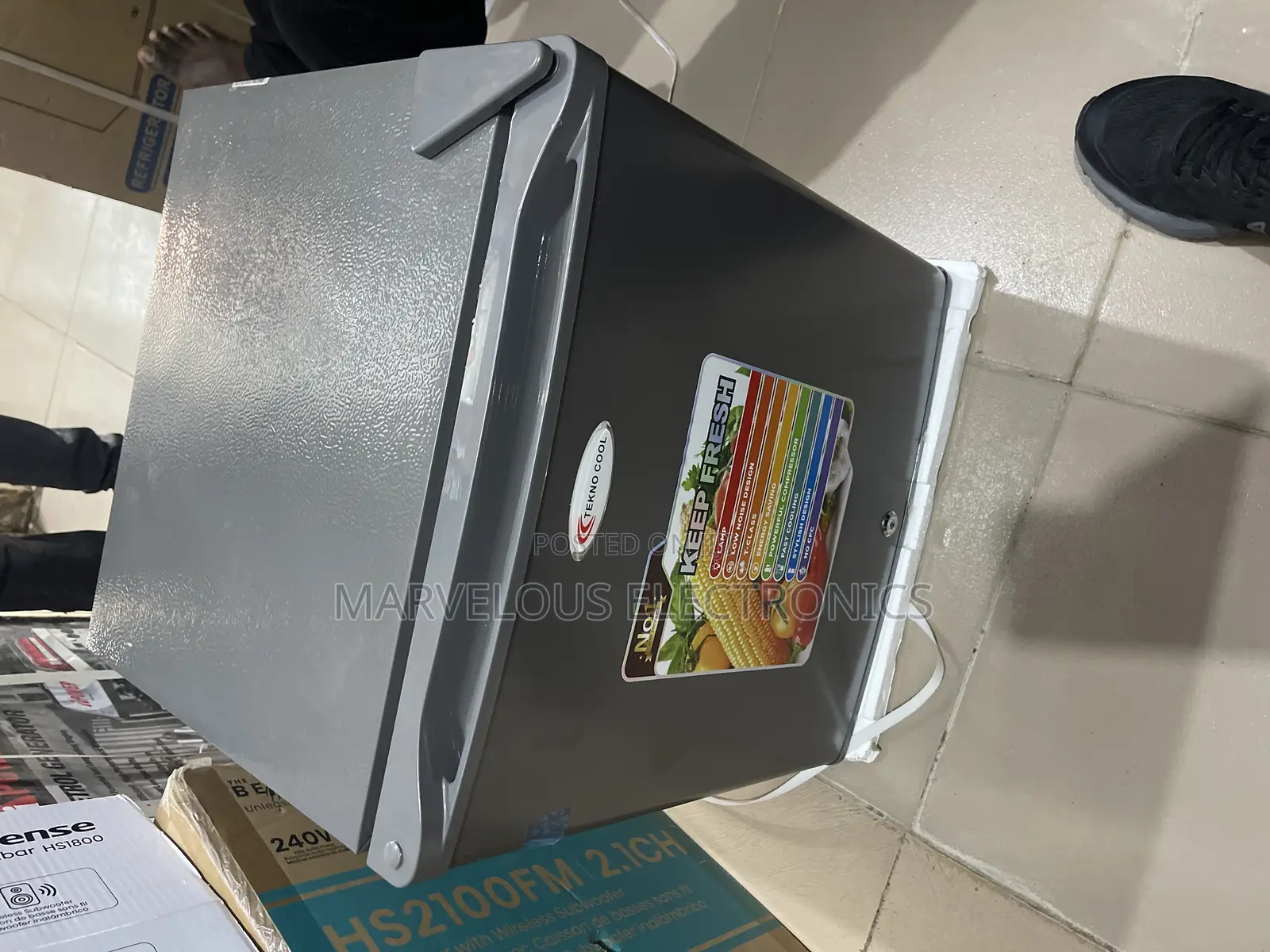 Brand New Teckno Cool Beside Refrigerator With Warranty