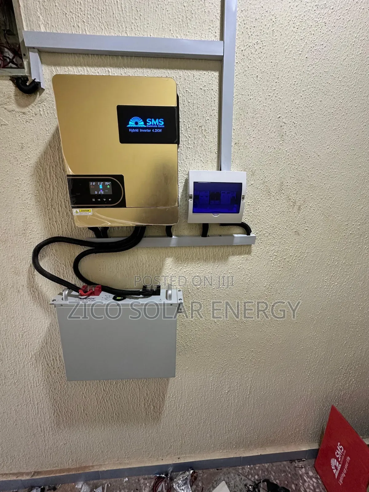 3kwh Lithium Battery With 4.2kva Hybrid Inverter