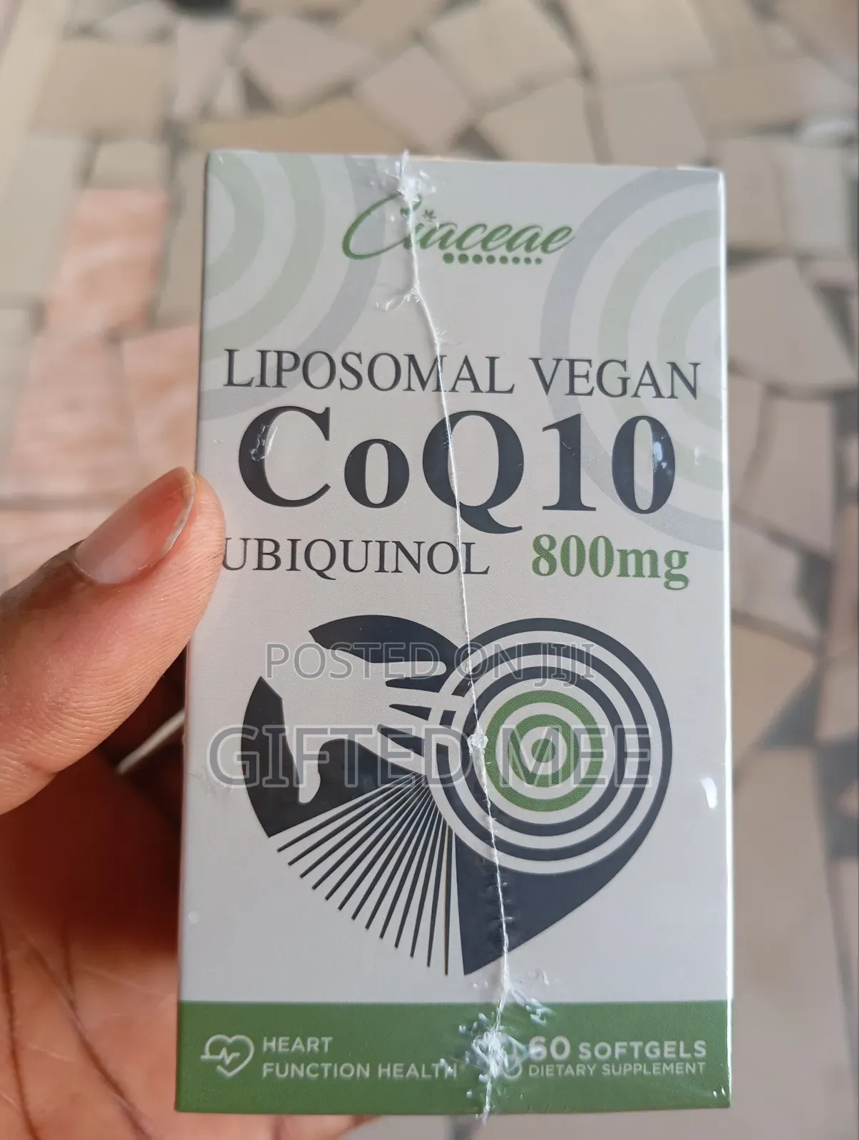 Maximum Absorption Coq10 Ubiquinol 800mg, 60 Softgels.