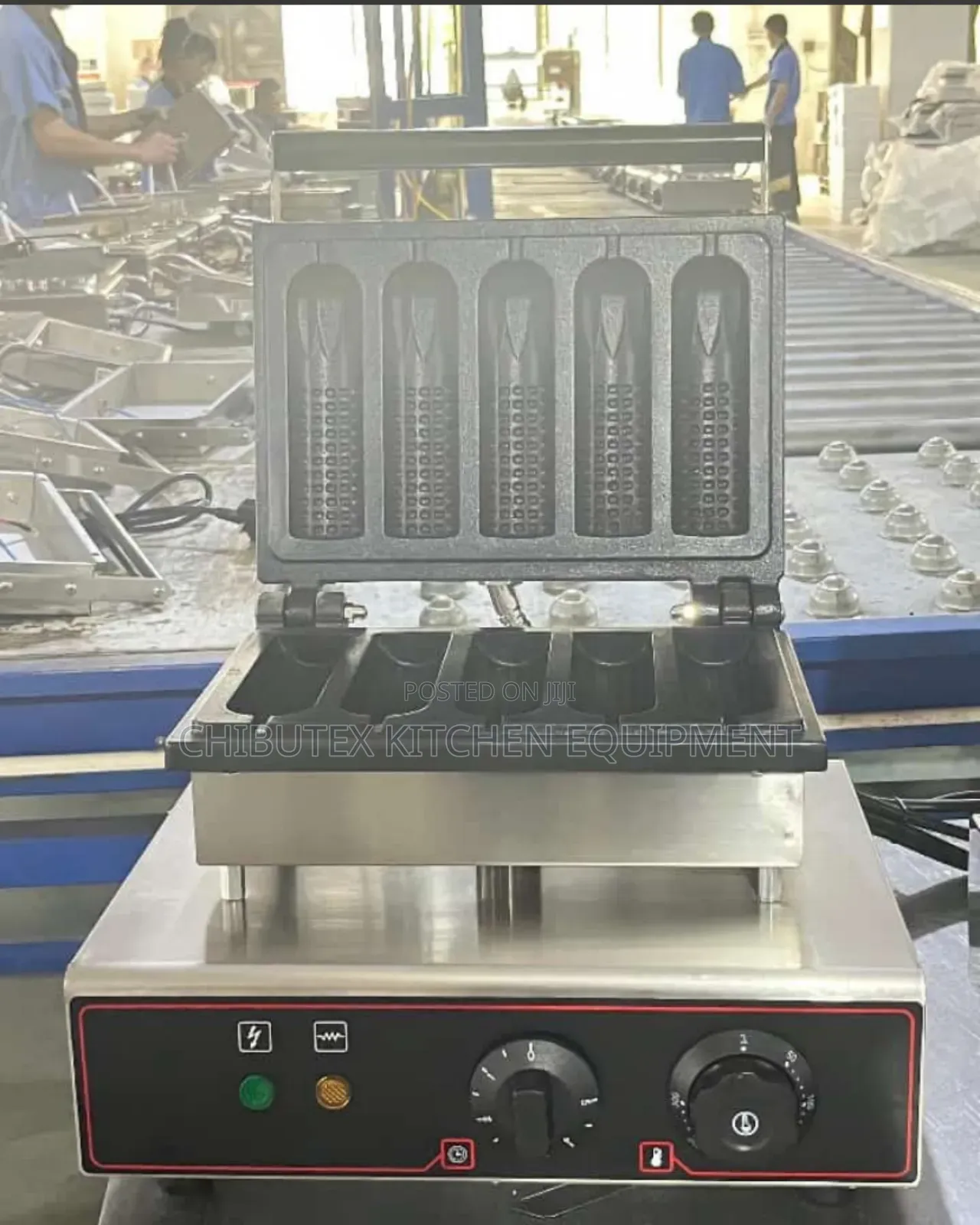 Industrial Waffles Stick Machine 5 Stick