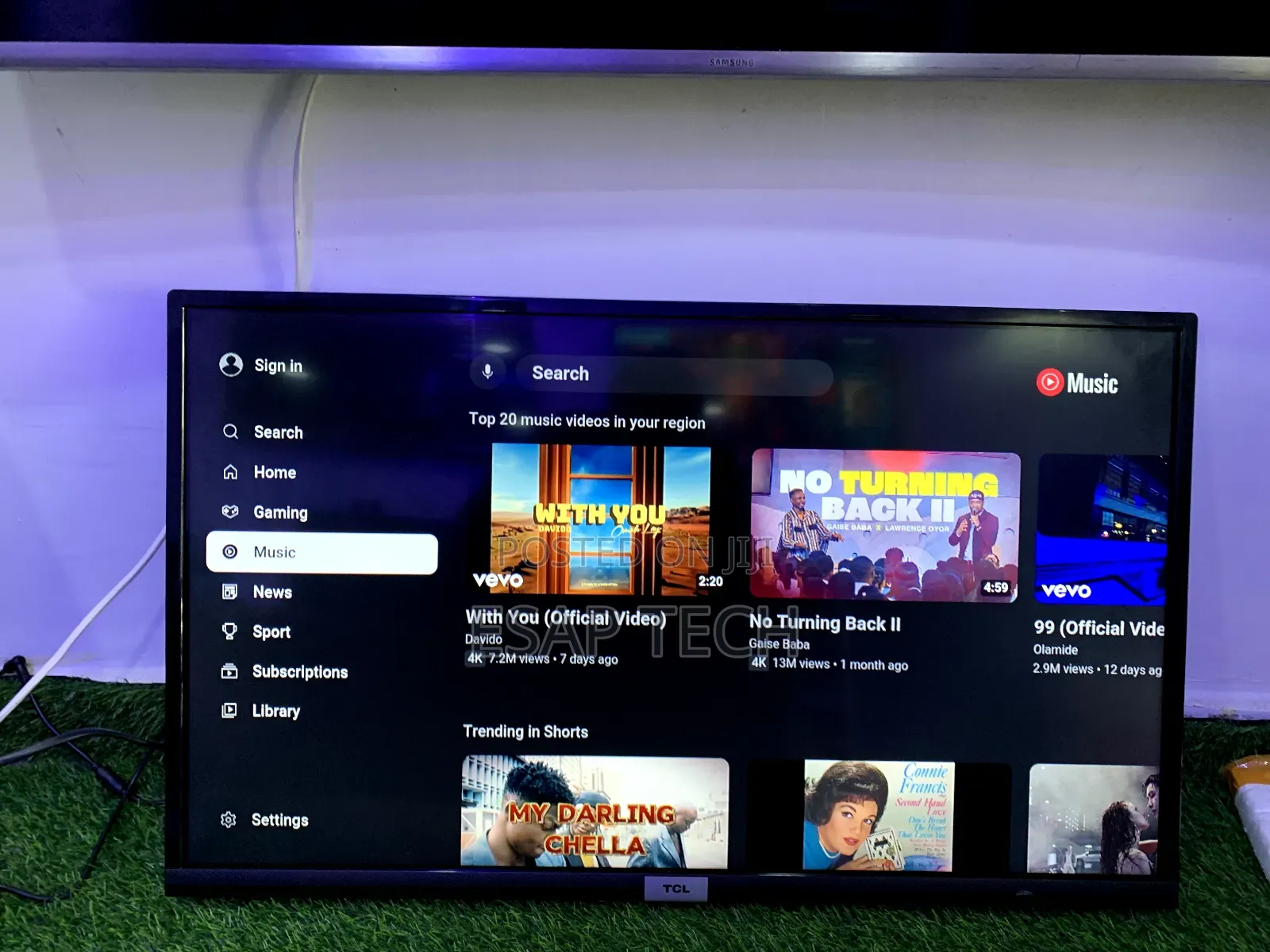TCL Andorid TV 32inches