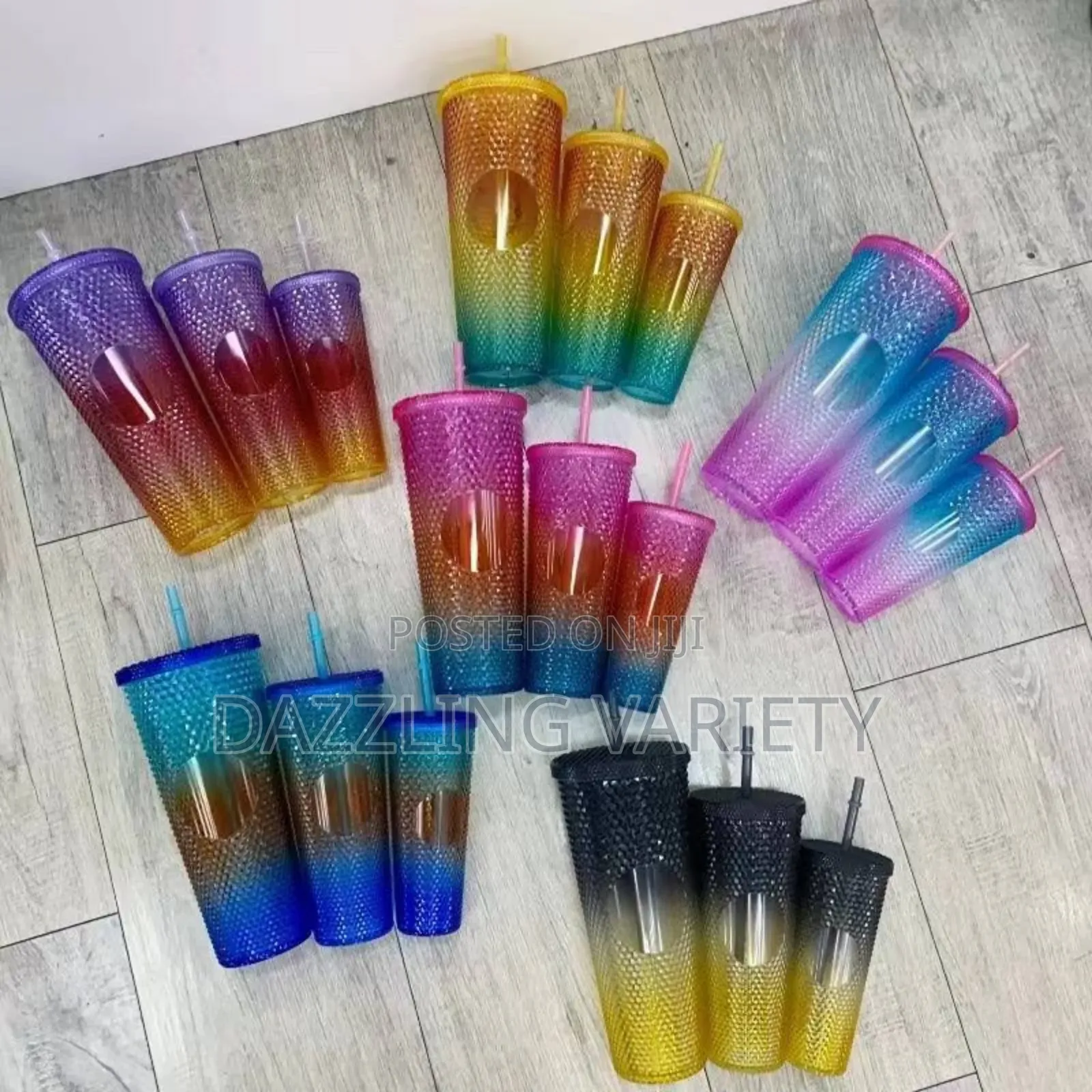 3 in 1 Snapkeez Glitter Sippy Cup With Individual Straws