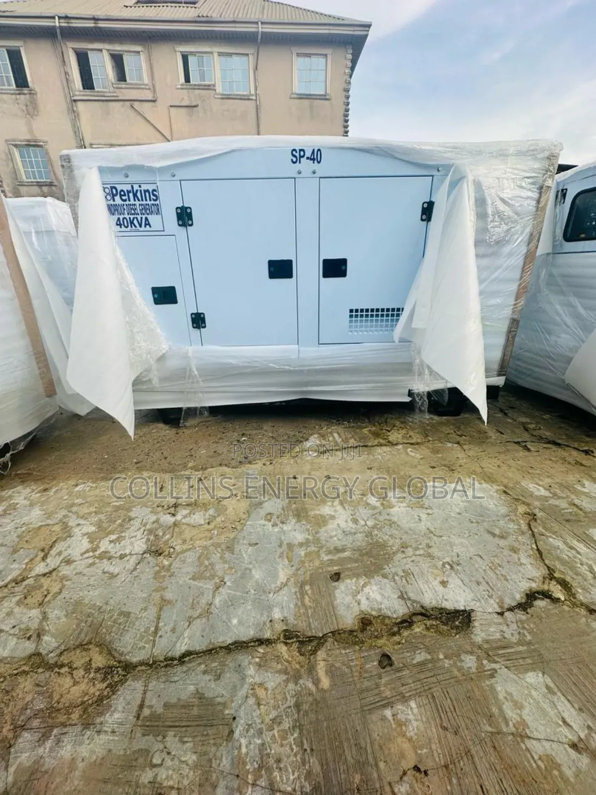 40kva Uk Perkins Soundproof Copper Coil Generator
