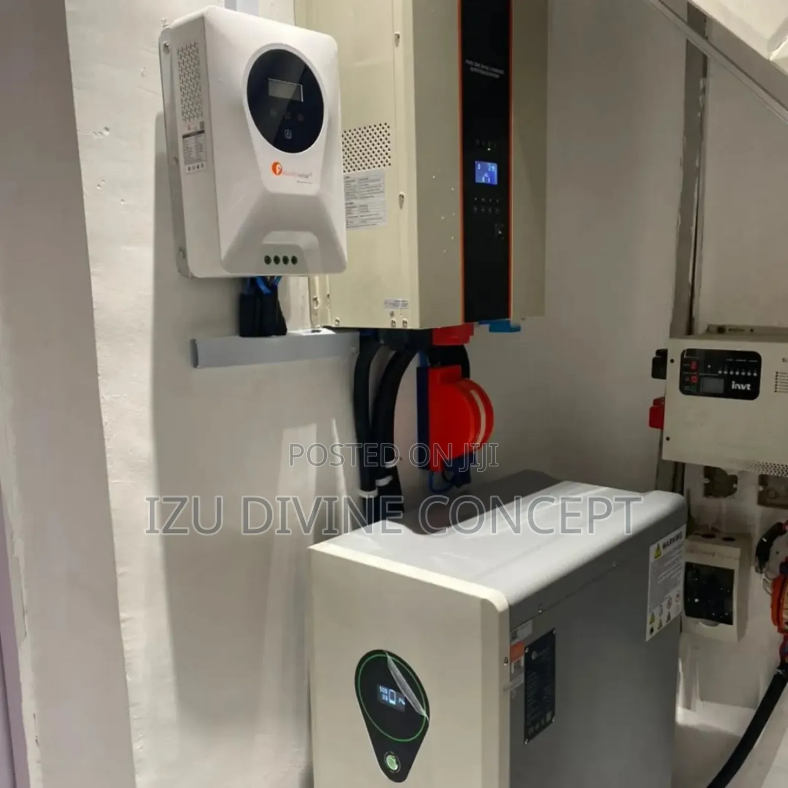 10kva Inverter Setup and 17.5kwh Lithium Battery Backup