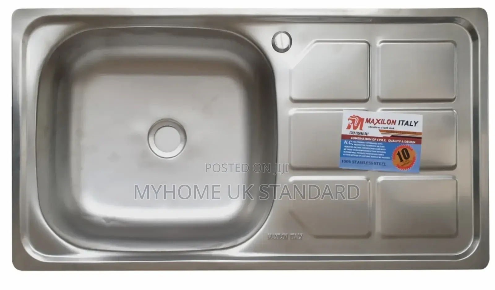 Single Bowl Tray Kitchen Sink