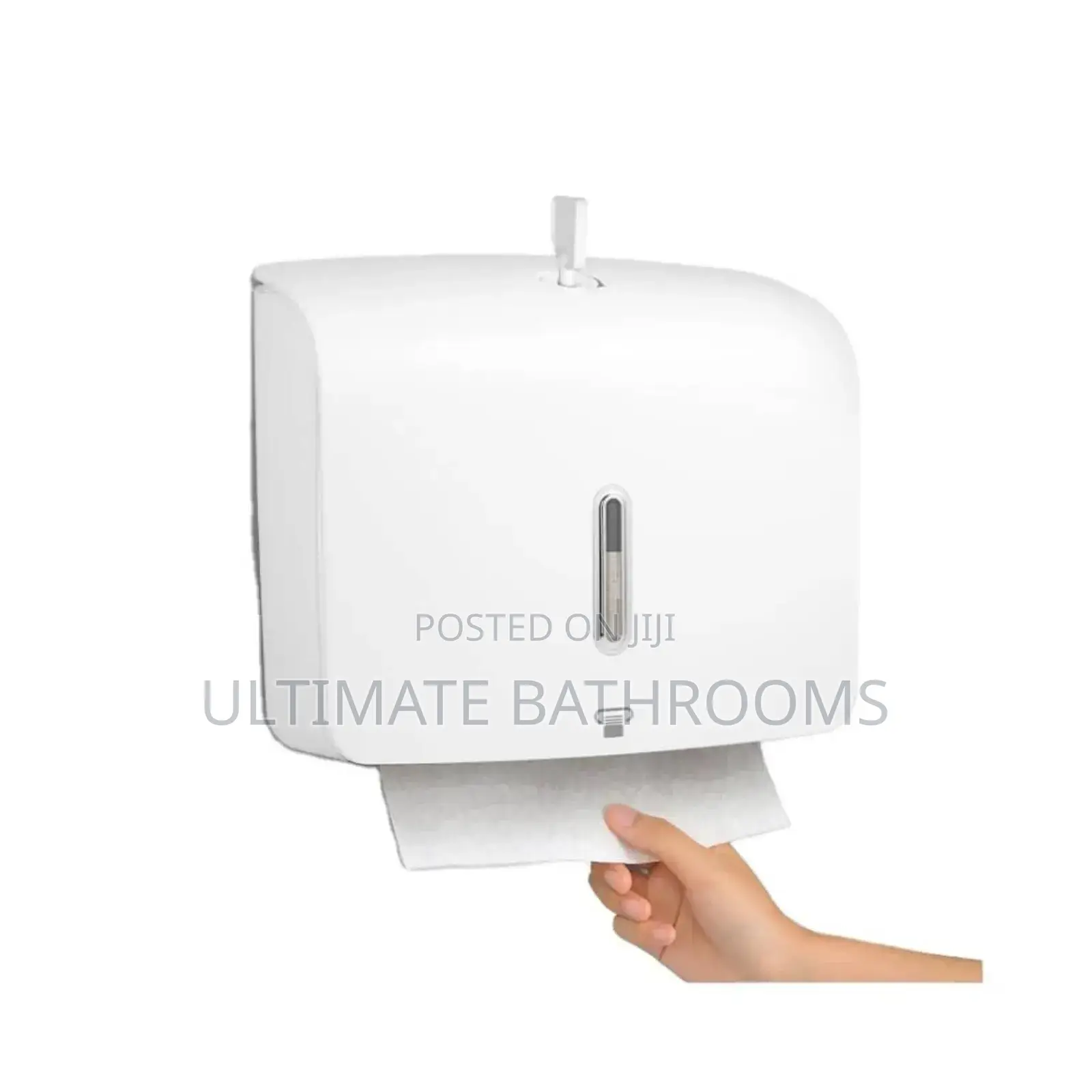 Ideal White Manual Paper Towel Dispenser