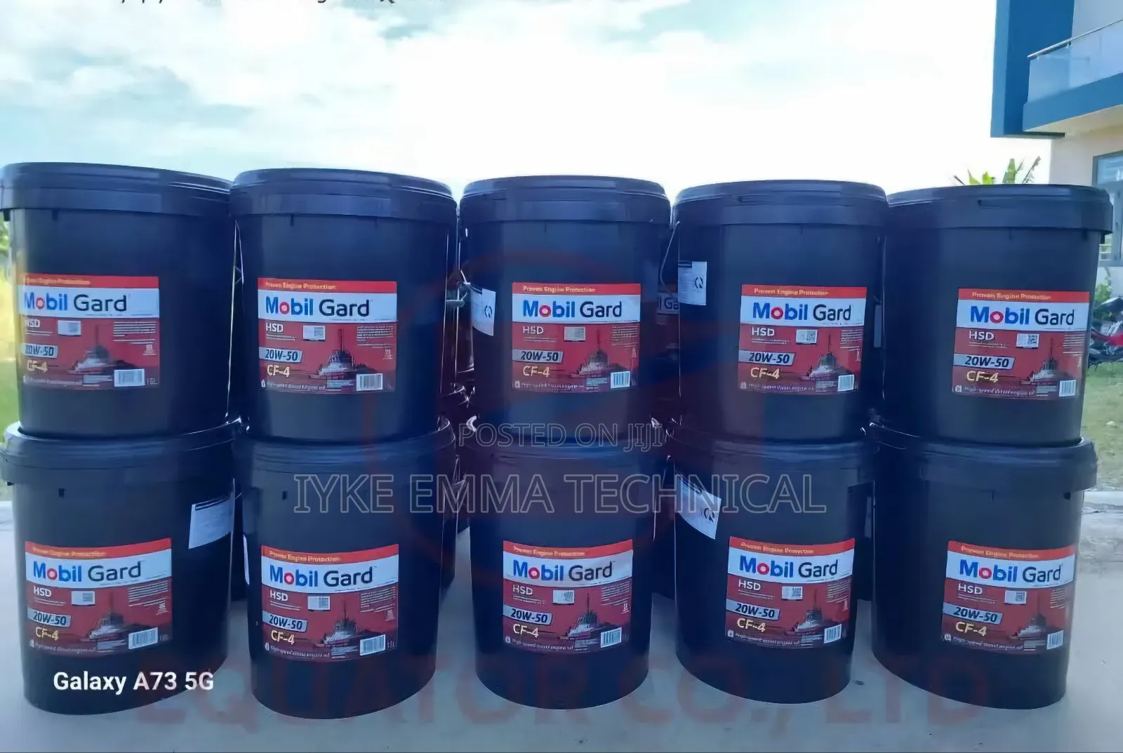 Mobil Grad HSD 20w-50 Api Cf-4 Engine Oil 20l
