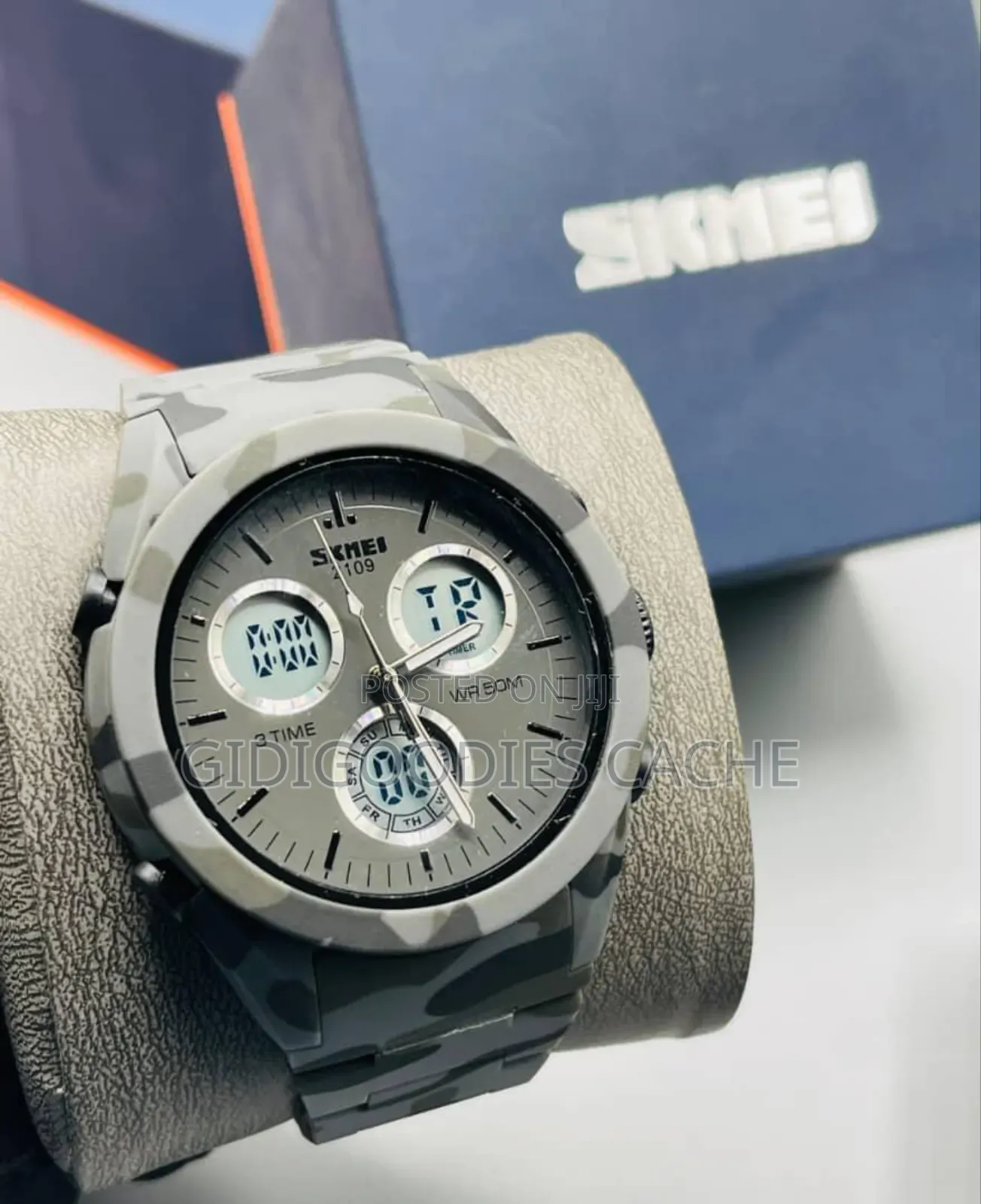 Skmei 2109 Plastic Chain Dual Time