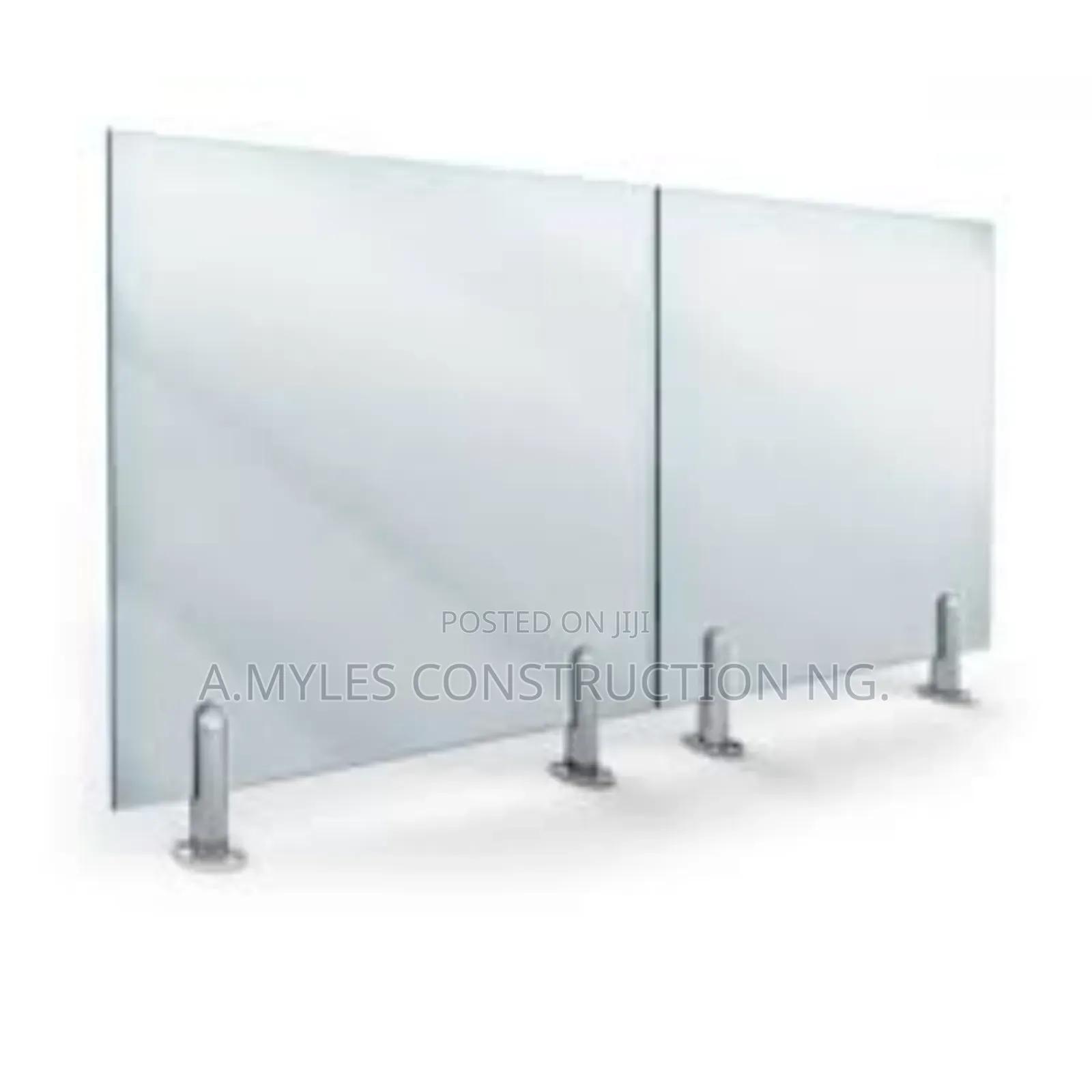 Silver Spygot Glass Handrail