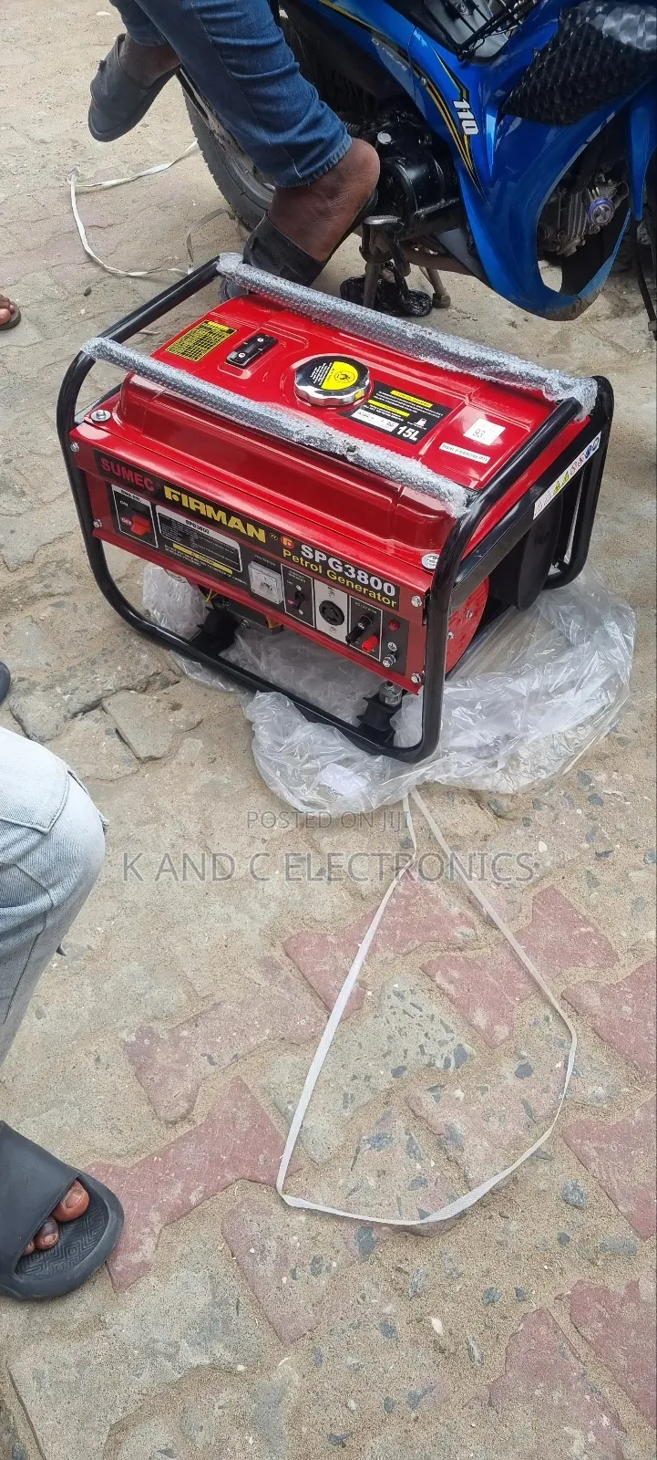 Firman 3.5kva Petrol Generator 100%Copper Wire