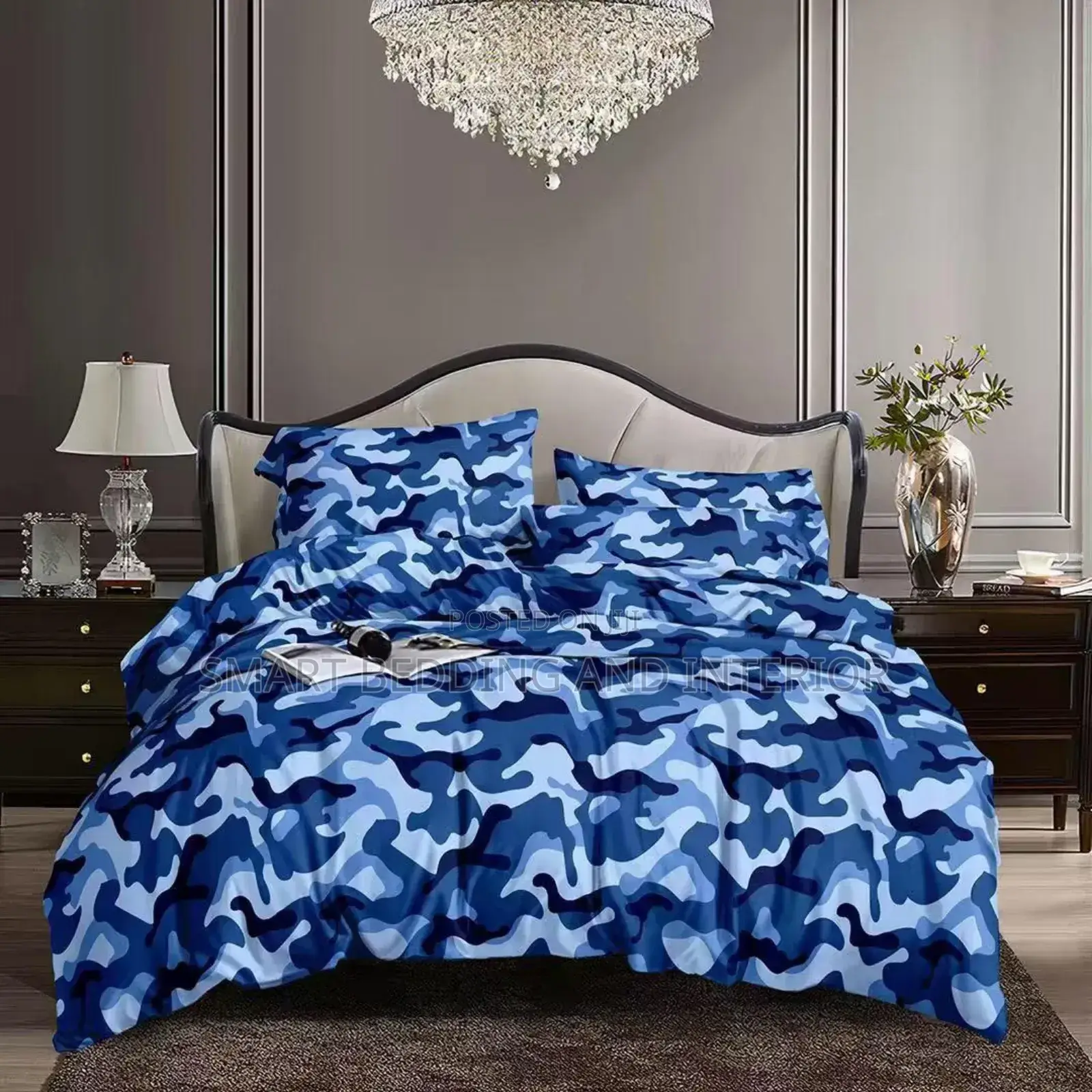 Italian Fabric Bedsheets And Duvet Set