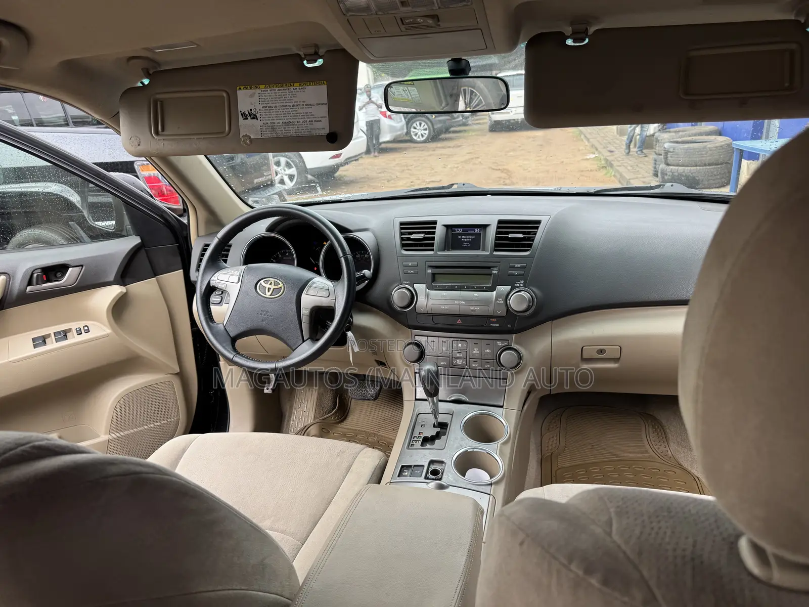 Toyota Highlander Sport 2008 Black