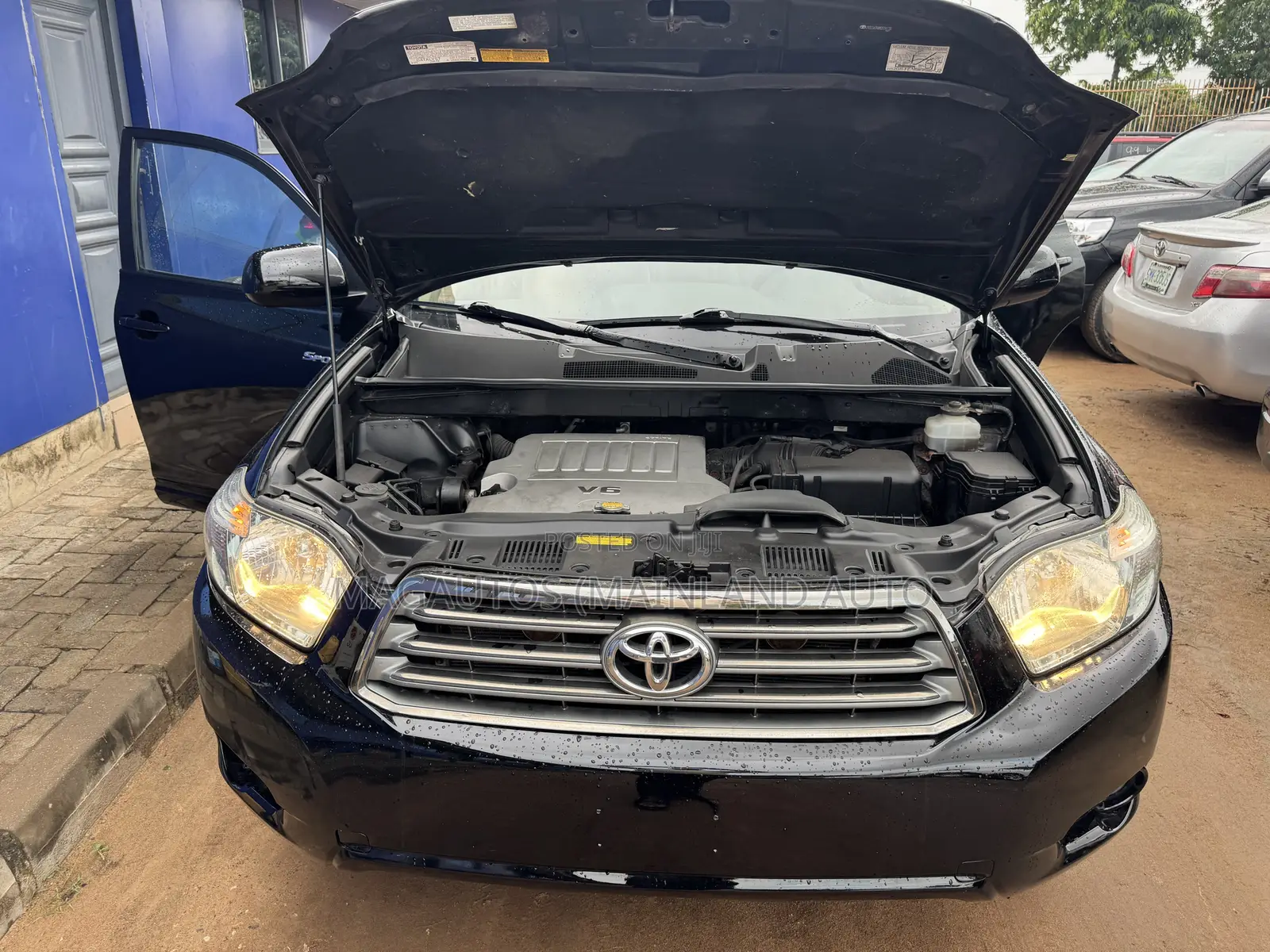 Toyota Highlander Sport 2008 Black