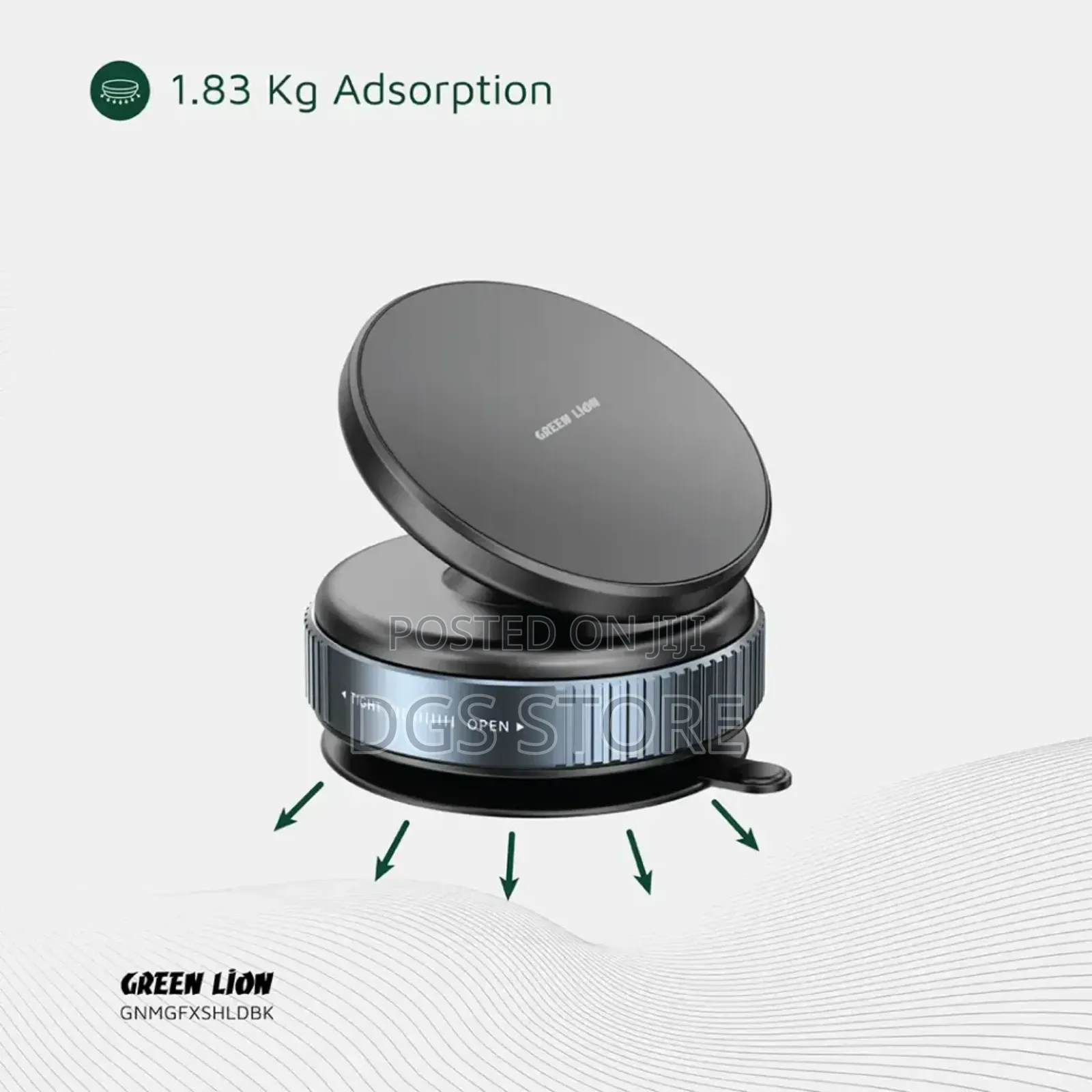 Green Lion Magno Flex Vacuum Suction Holder