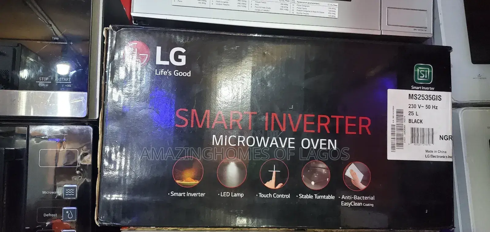Brand New Smart Inverter Microwave Oven Lg