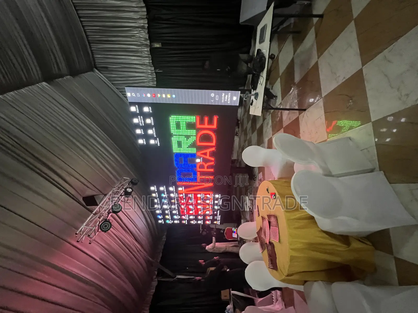 Event Led Screen Permanent