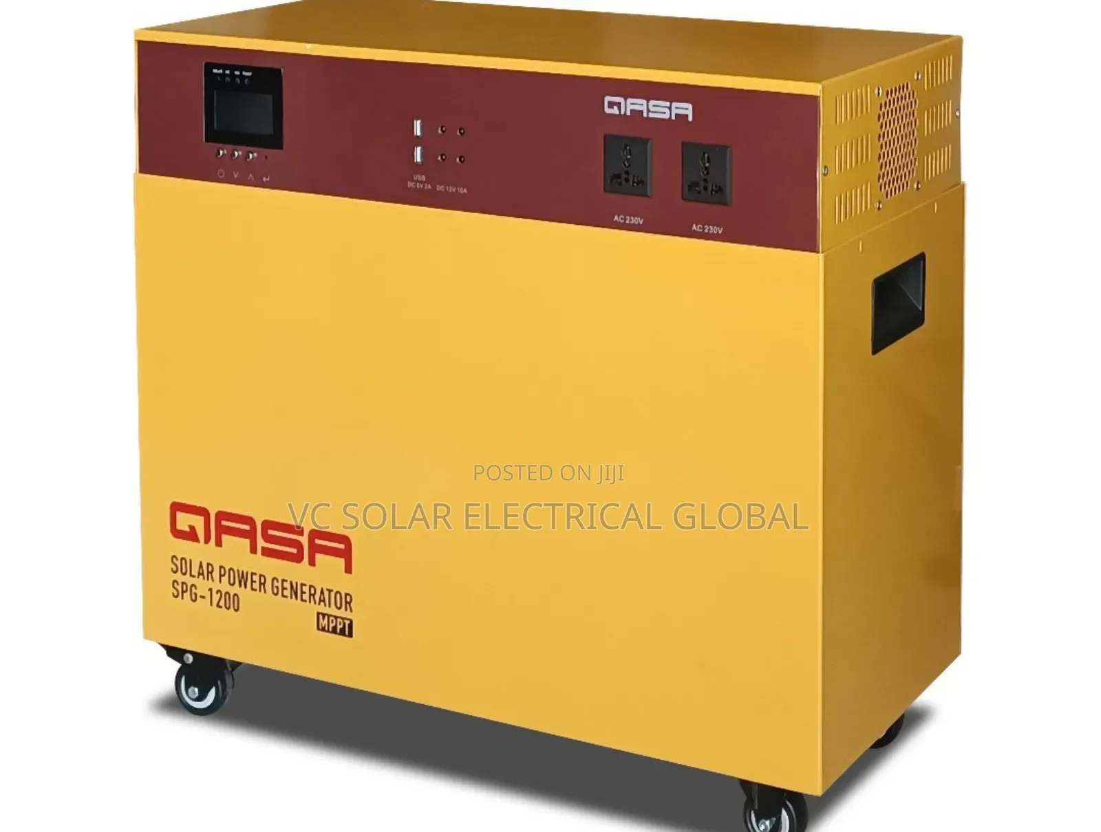 Qasa 1200w Solar Generator With 4 Pieces Of 450w Panel
