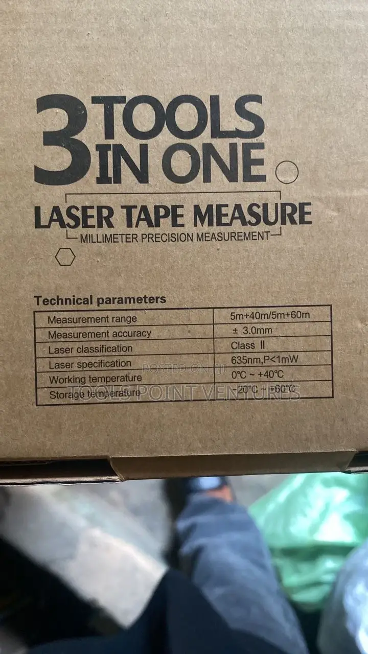 3in1 Laser Measuring Tape