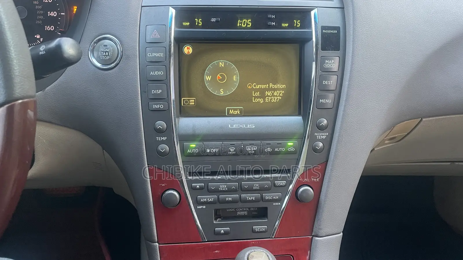 Lexus Es350 Navigation Factory Follow Come Radio