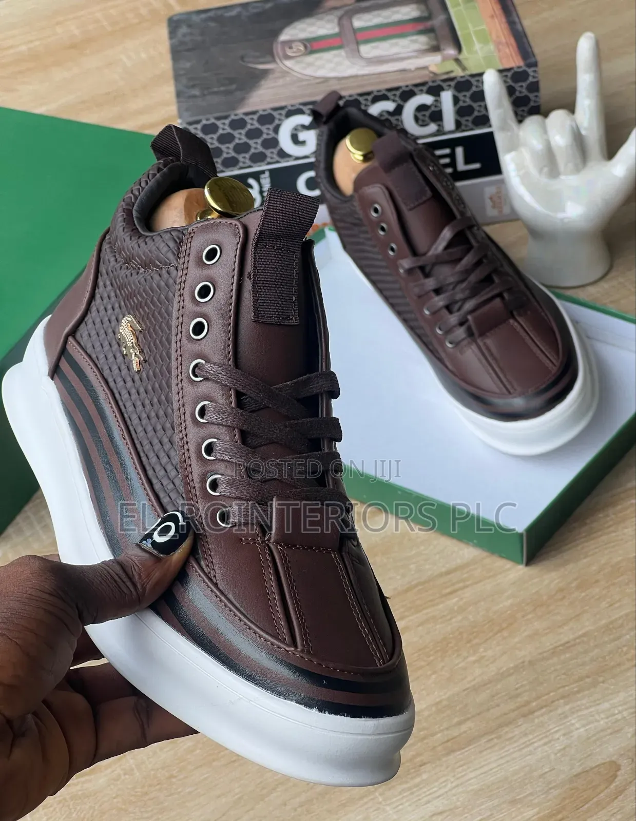 Gucci Luxury Men Shoe