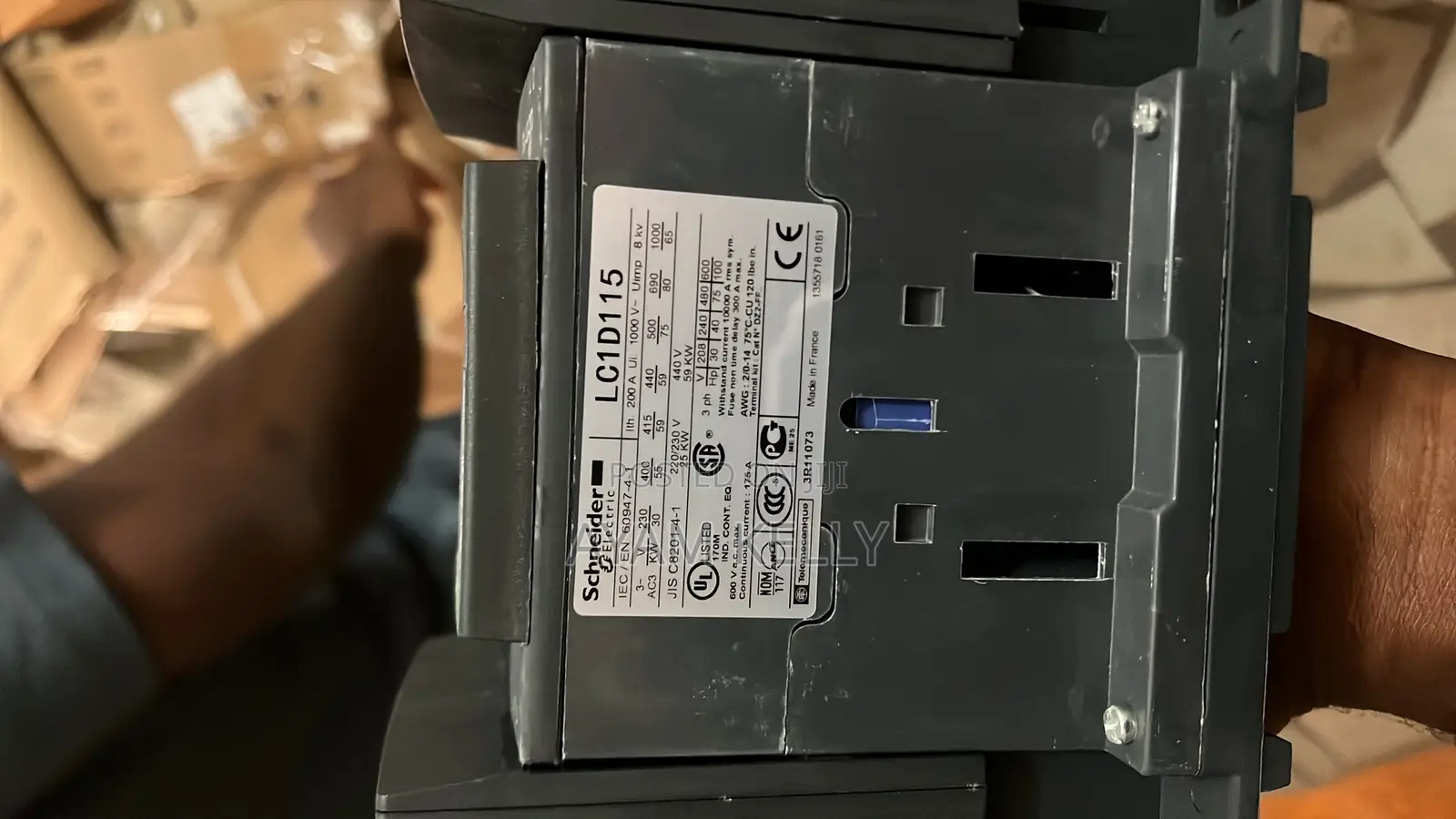 Schneider Contactor Lc1d115 220v 200amps Contactor