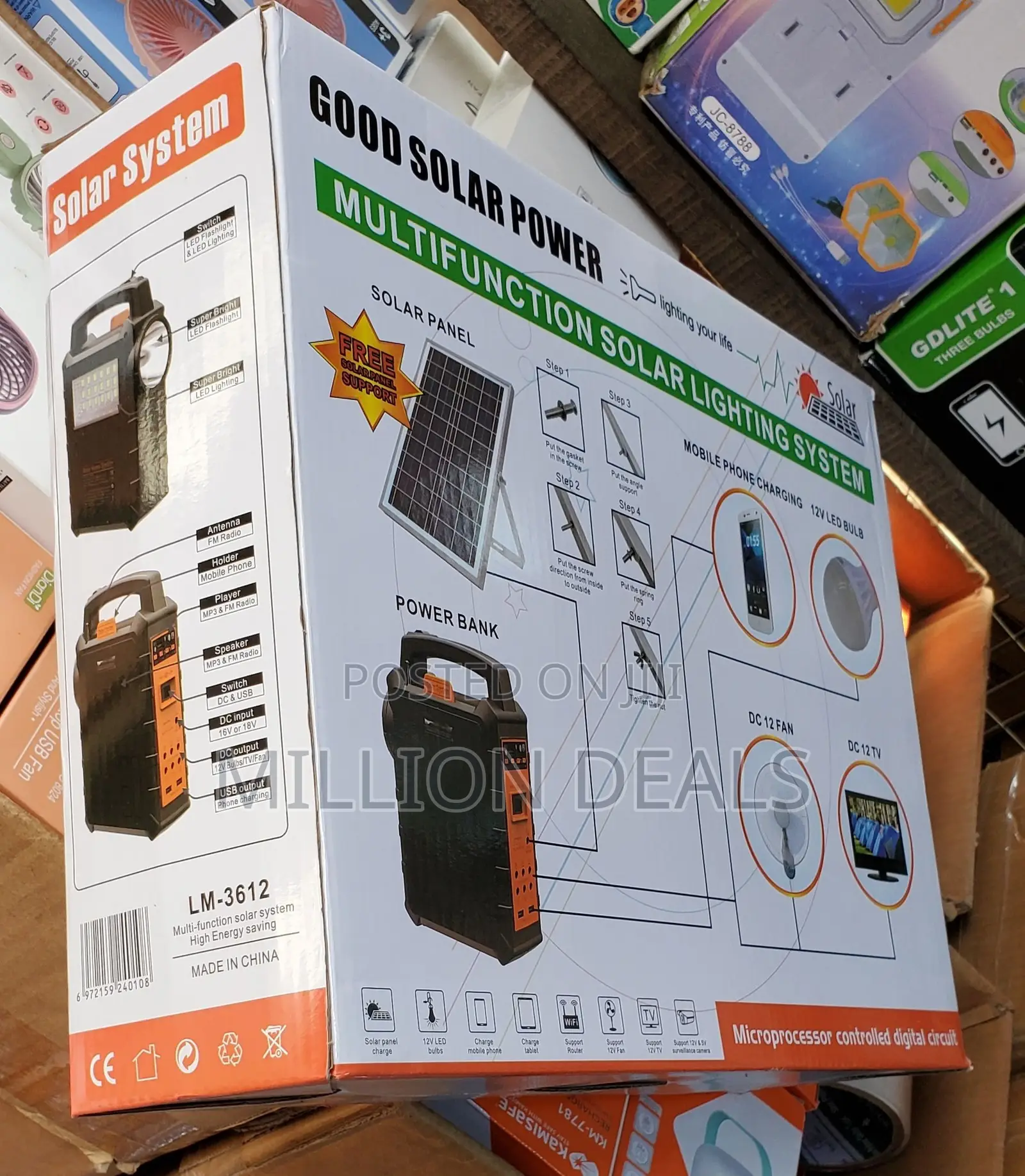 Unique Multifunction Power Solar System