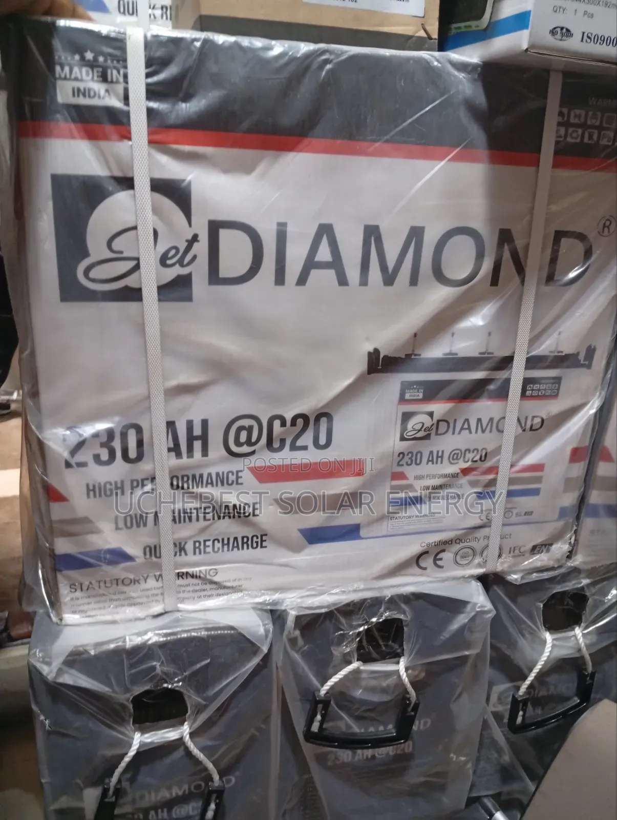 230ah/12v Diamond Tubular Battery