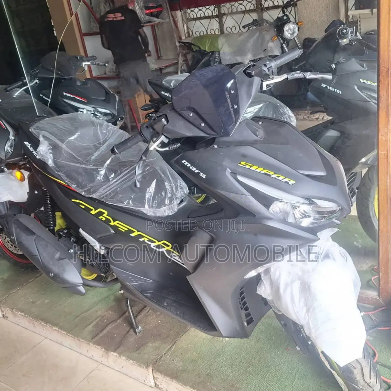 New Motorcycle 2025 Black