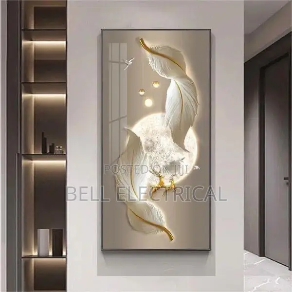 70cm by 140cm New Led Crystal Porcelain Wall Lamp