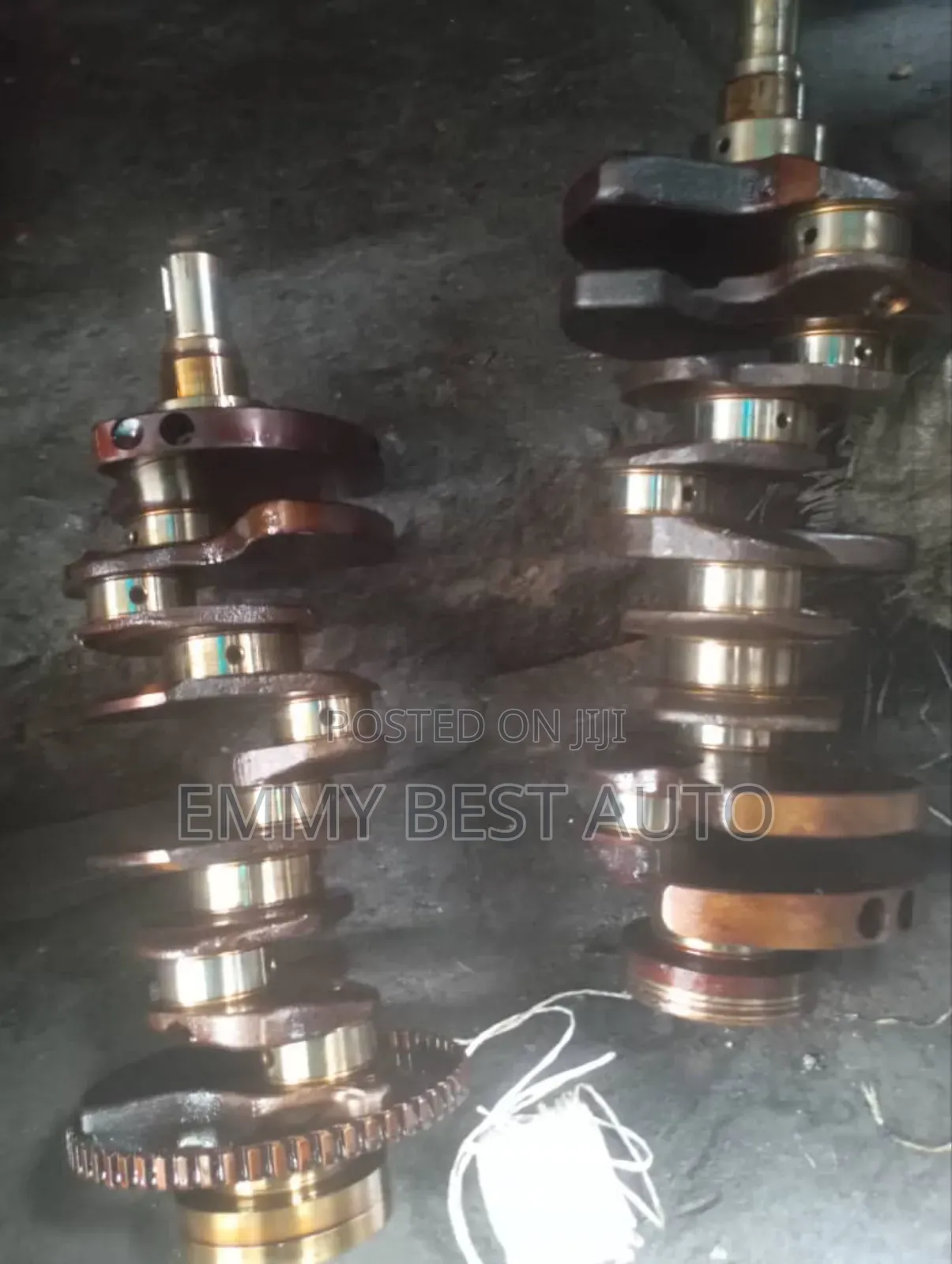 Half Engine, Crankshaft,Piston for Pajero