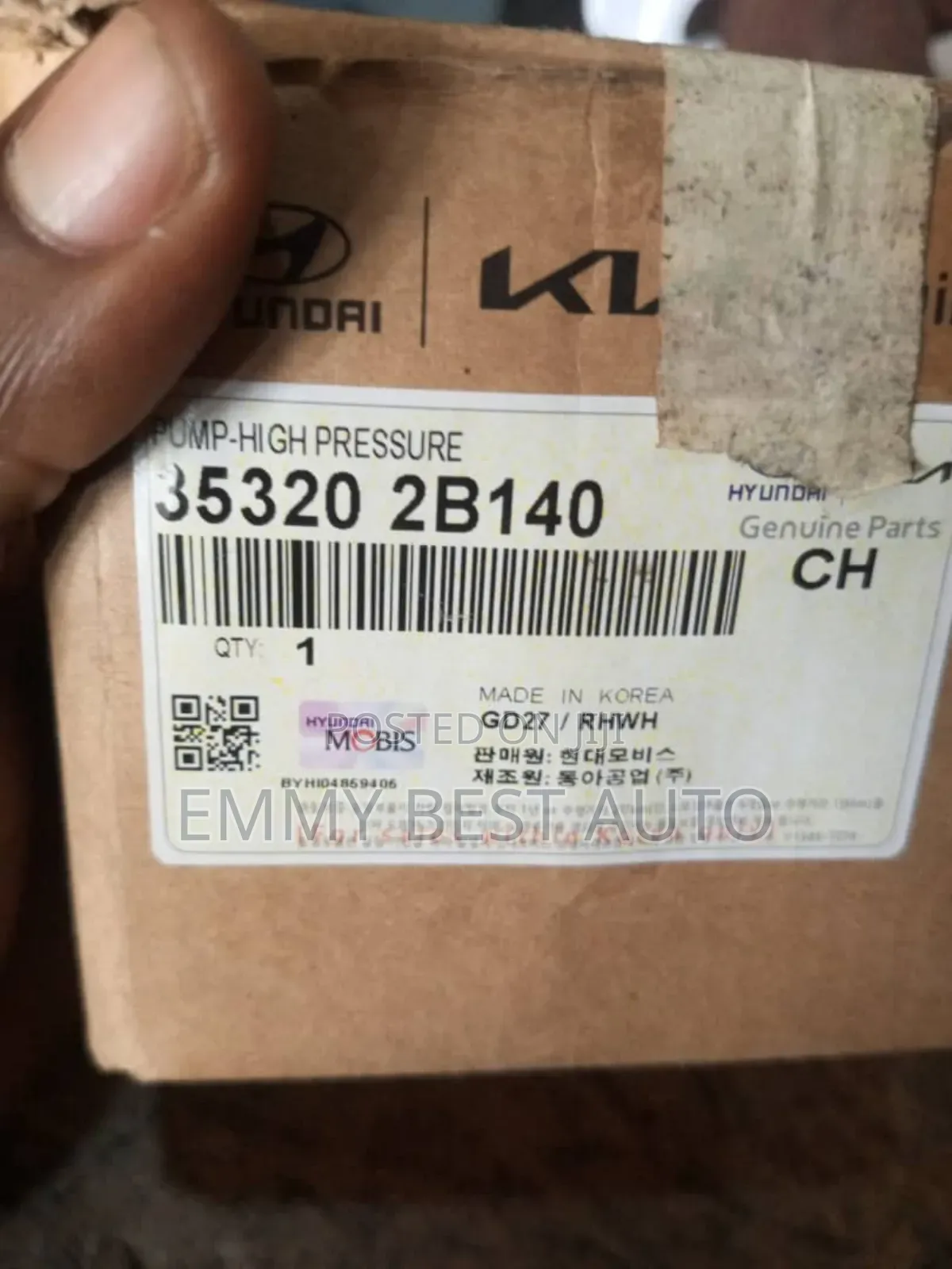 Fuel Pressure Pump for Hyundai Sonata 2012
