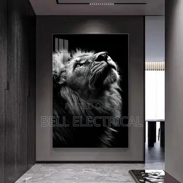 Hall Decoration Modern Simple Black and White Animal