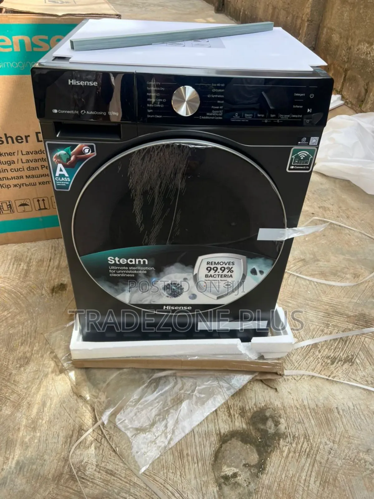 Hisense Smart Washing Machine 12kg Wash/8kg Dry