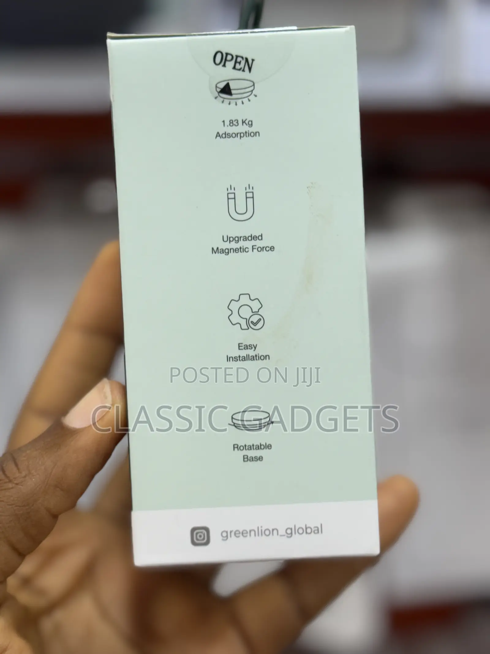 Green Lion Magno Flex Vacuum Suction Phone Holder
