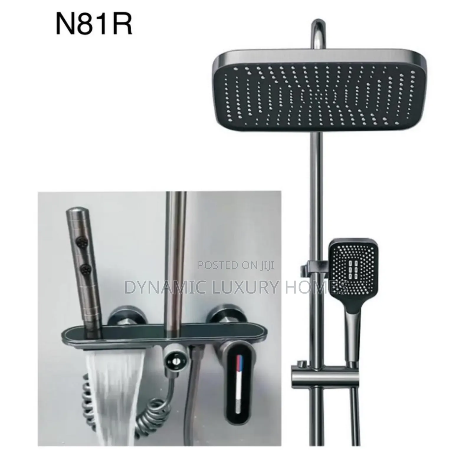 Luxury England Digital Display Standing Shower Mixer