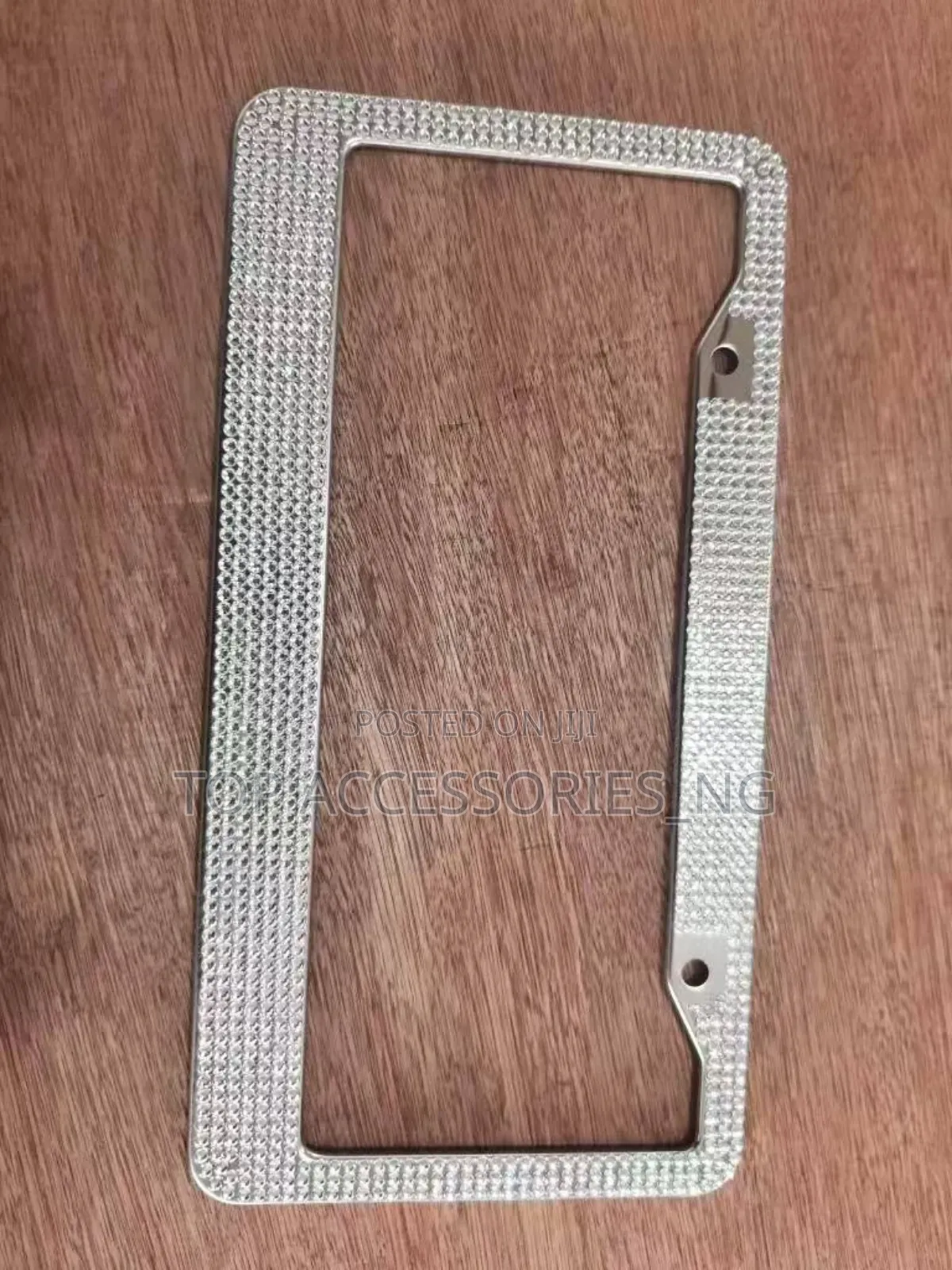 Glitters Plate Number Frame